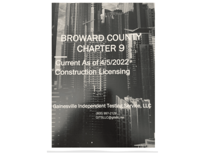 Broward County Chapter 9 $27.50